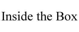 INSIDE THE BOX trademark