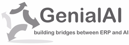 GENIALAI BUILDING BRIDGES BETWEEN ERP AND AI trademark
