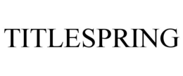 TITLESPRING trademark