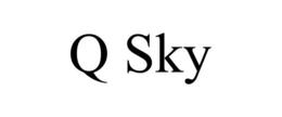 Q SKY trademark