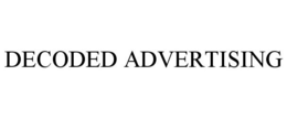 DECODED ADVERTISING trademark