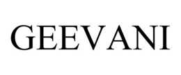 GEEVANI trademark