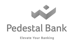 P PEDESTAL BANK ELEVATE YOUR BANKING trademark