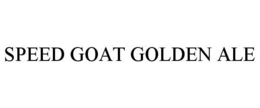 SPEED GOAT GOLDEN ALE trademark