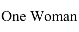 ONE WOMAN trademark