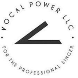 · V VOCAL POWER LLC · FOR THE PROFESSIONAL SINGER trademark
