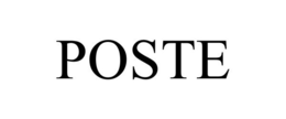 POSTE trademark