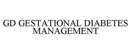 GD GESTATIONAL DIABETES MANAGEMENT trademark