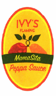 IVY'S FLAMING MAMASITA PEPPA SAUCE trademark