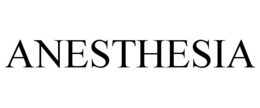 ANESTHESIA trademark