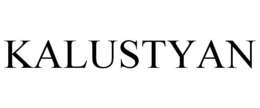 KALUSTYAN trademark