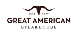GREAT AMERICAN STEAKHOUSE EST 1977 trademark