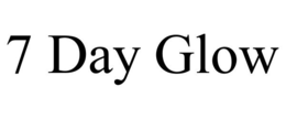 7 DAY GLOW trademark