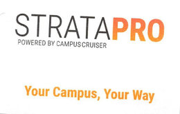 STRATAPRO POWERED BY CAMPUSCRUISER YOUR CAMPUS, YOUR WAY trademark