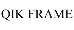 QIK FRAME trademark