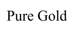 PURE GOLD trademark