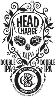 HEAD CHARGE DIPA DOUBLE IPA DOUBLE IPA OTTER CREEK BREWING CO. OCB AN ENLIGHTENED STATE OF HAZE & HOPS trademark