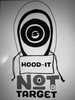 HOOD IT NOT A TARGET trademark