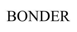 BONDER trademark