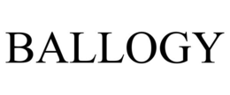 BALLOGY trademark