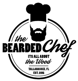 THE BEARDED CHEF ITS ALL ABOUT THE WOODTALLAHASSEE, FL EST. 2016 trademark