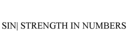 SIN| STRENGTH IN NUMBERS trademark