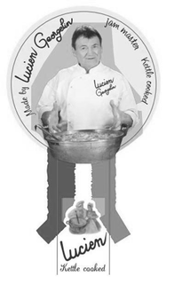 MADE BY LUCIEN GEORGELIN, JAM MASTER, KETTLE COOKED, LUCIEN KETTLE COOKED trademark