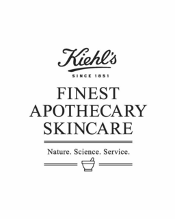 KIEHL'S SINCE 1851 FINEST APOTHECARY SKINCARE NATURE. SCIENCE. SERVICE. trademark
