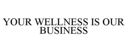 YOUR WELLNESS IS OUR BUSINESS trademark