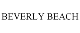 BEVERLY BEACH trademark