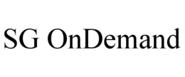 SG ONDEMAND trademark