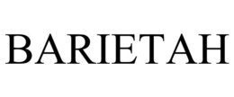 BARIETAH trademark