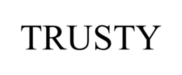 TRUSTY trademark