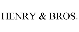HENRY & BROS. trademark