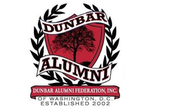 DUNBAR ALUMNI DUNBAR ALUMNI FEDERATION,INC. OF WASHINGTON, D.C. ESTABLISHED 2002 trademark