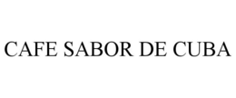 CAFE SABOR DE CUBA trademark