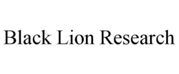BLACK LION RESEARCH trademark