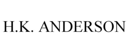 H.K. ANDERSON trademark