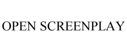 OPEN SCREENPLAY trademark