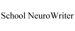 SCHOOL NEUROWRITER trademark
