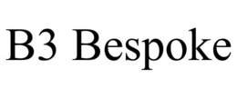 B3 BESPOKE trademark