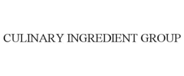 CULINARY INGREDIENT GROUP trademark