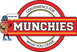 MUNCHIES CONVENIENCE FOR WHAT YOU CRAVE trademark