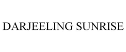DARJEELING SUNRISE trademark