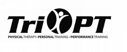 TRI PT PHYSICAL THERAPY · PERSONAL TRAINING · PERFORMANCE TRAINING trademark