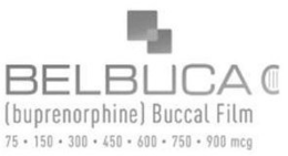 BELBUCA (BUPRENORPHINE) BUCCAL FILM 75 150 300 450 600 750 900 MCG trademark