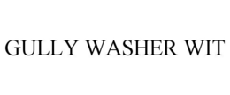 GULLY WASHER WIT trademark