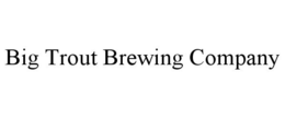 BIG TROUT BREWING COMPANY trademark