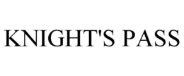 KNIGHT'S PASS trademark