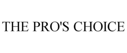 THE PRO'S CHOICE trademark